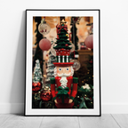 Nutcracker Traditional Christmas Tree Decorations - Rolled Poster Wall Art Print | House Prints