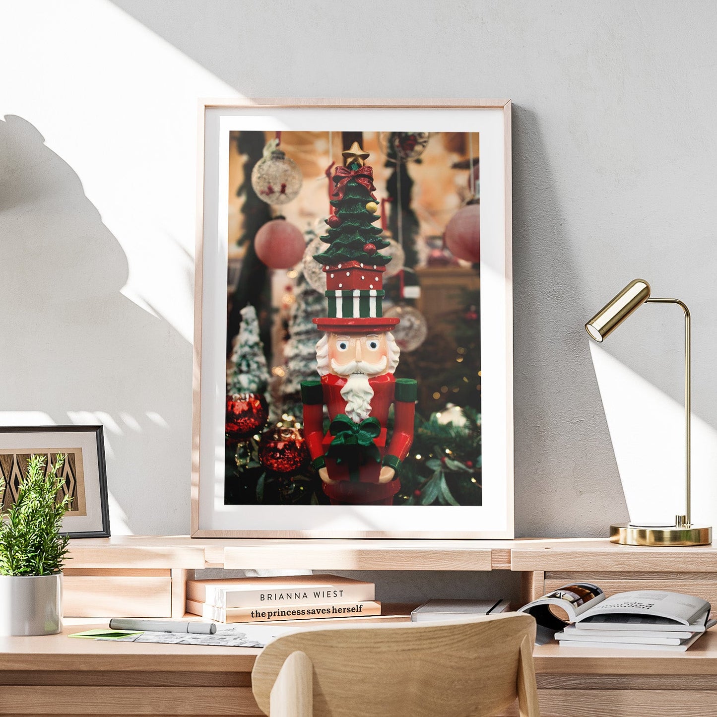 Nutcracker Traditional Christmas Tree Decorations - Rolled Poster Wall Art Print - House Prints