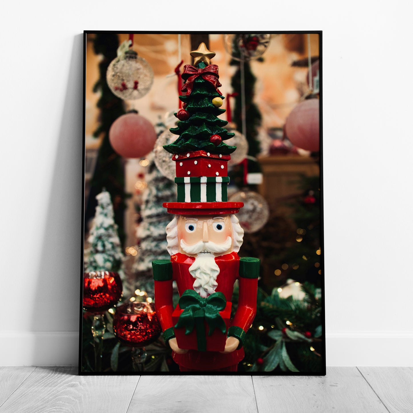 Nutcracker Traditional Christmas Tree Decorations - Rolled Poster Wall Art Print - House Prints