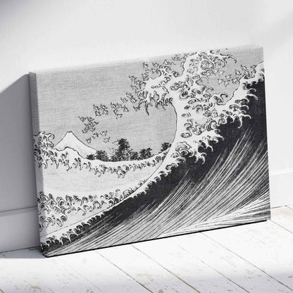One Hundred Views of Mount Fuji - Katsushika Hokusai - Framed Canvas Wall Art Print - House Prints