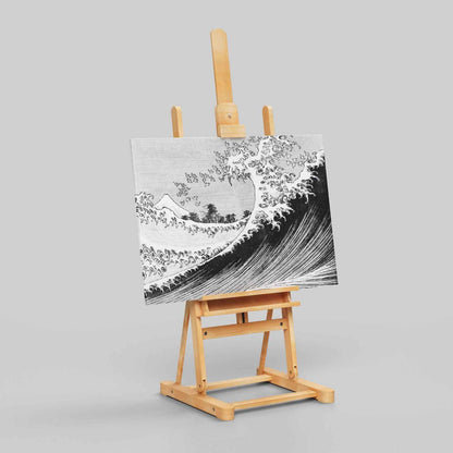 One Hundred Views of Mount Fuji - Katsushika Hokusai - Framed Canvas Wall Art Print - House Prints