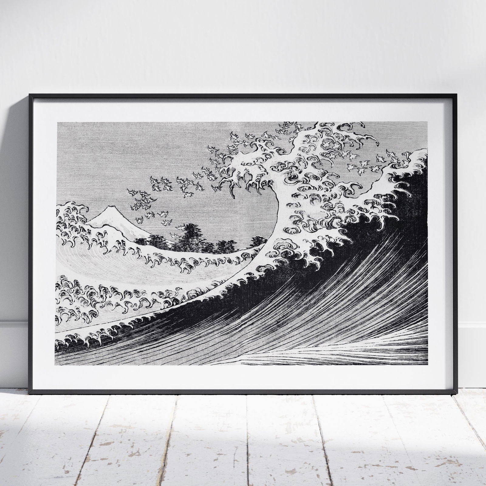 One Hundred Views of Mount Fuji - Katsushika Hokusai - Rolled Poster Wall Art Print - House Prints