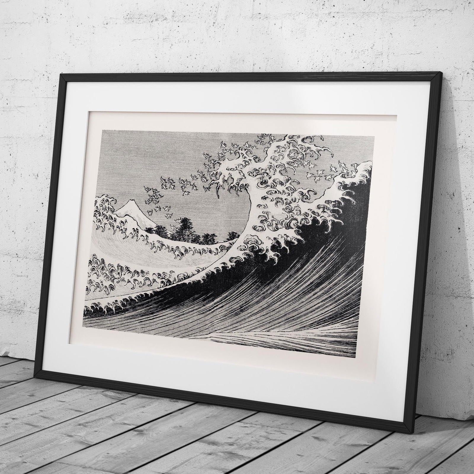 One Hundred Views of Mount Fuji - Katsushika Hokusai - Rolled Poster Wall Art Print - House Prints