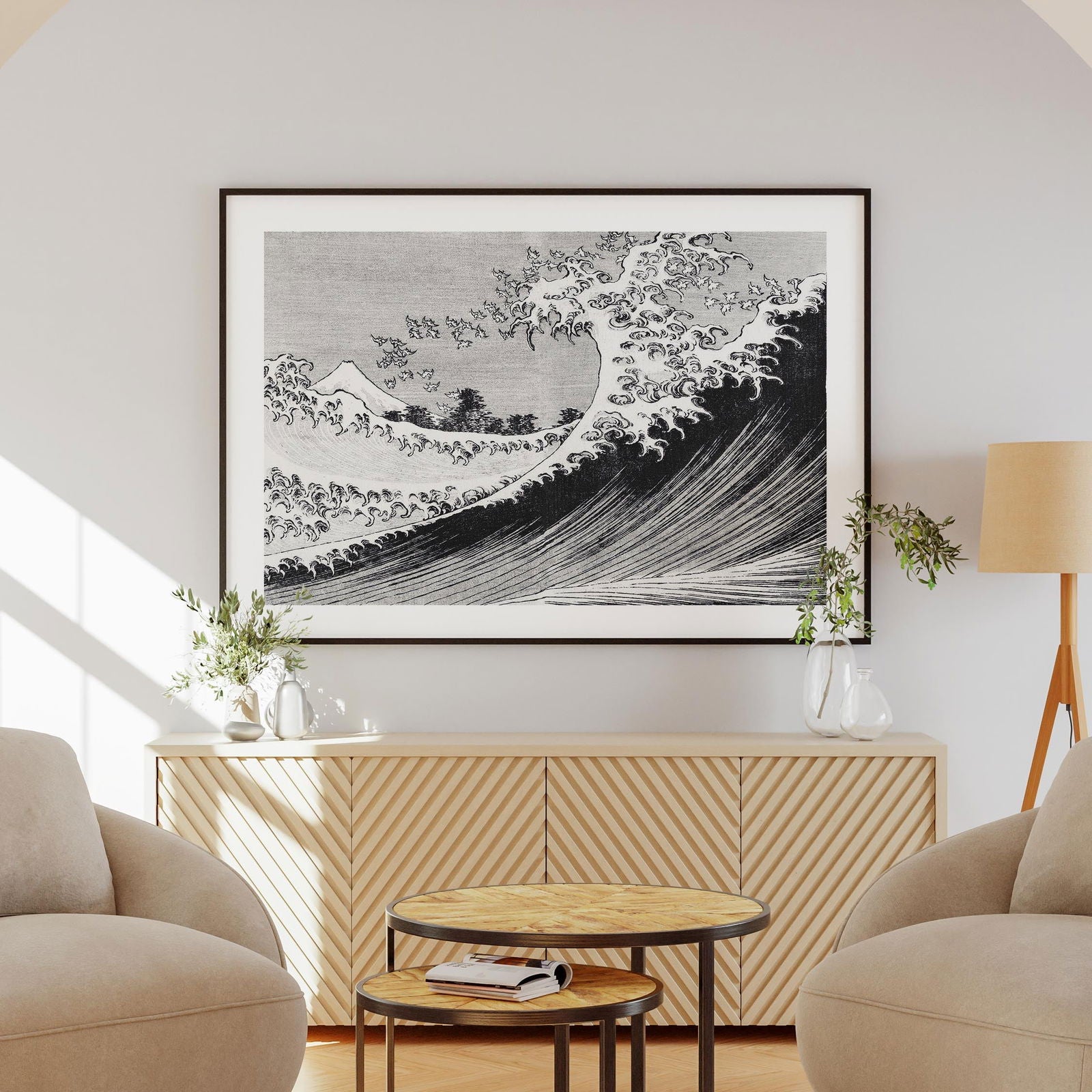 One Hundred Views of Mount Fuji - Katsushika Hokusai - Rolled Poster Wall Art Print - House Prints