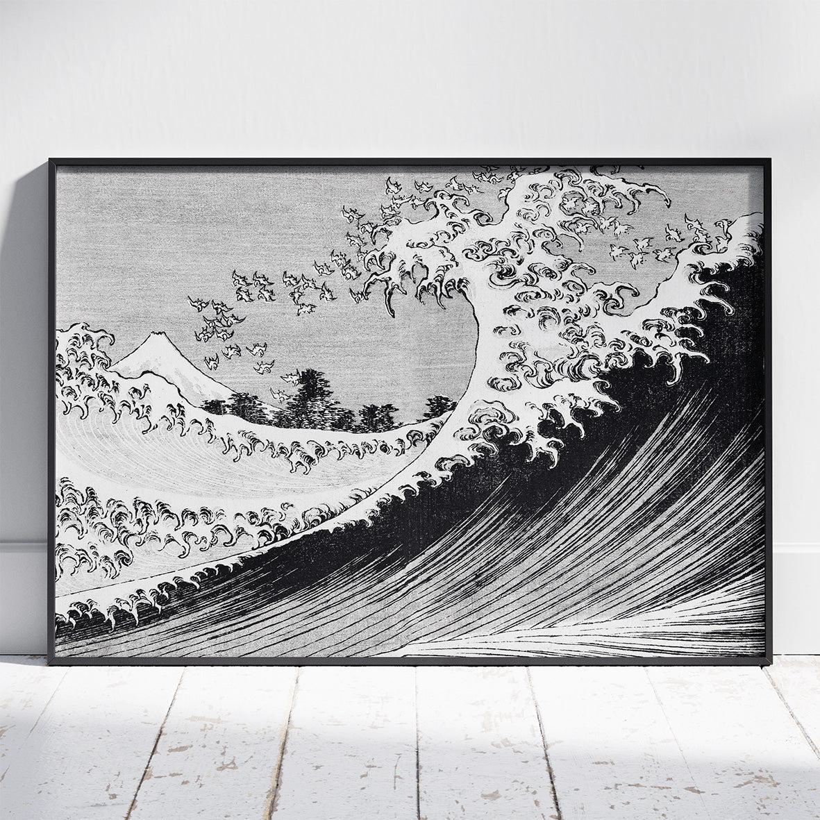 One Hundred Views of Mount Fuji - Katsushika Hokusai - Rolled Poster Wall Art Print - House Prints