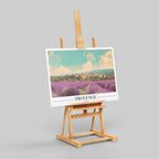 Provence France City World Travel - Framed Canvas Wall Art Print | House Prints