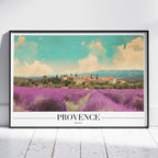 Provence France City World Travel - Rolled Poster Wall Art Print | House Prints