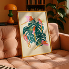 Parrot Paradise - Rosalinde Clara - Rolled Poster Wall Art Print | House Prints