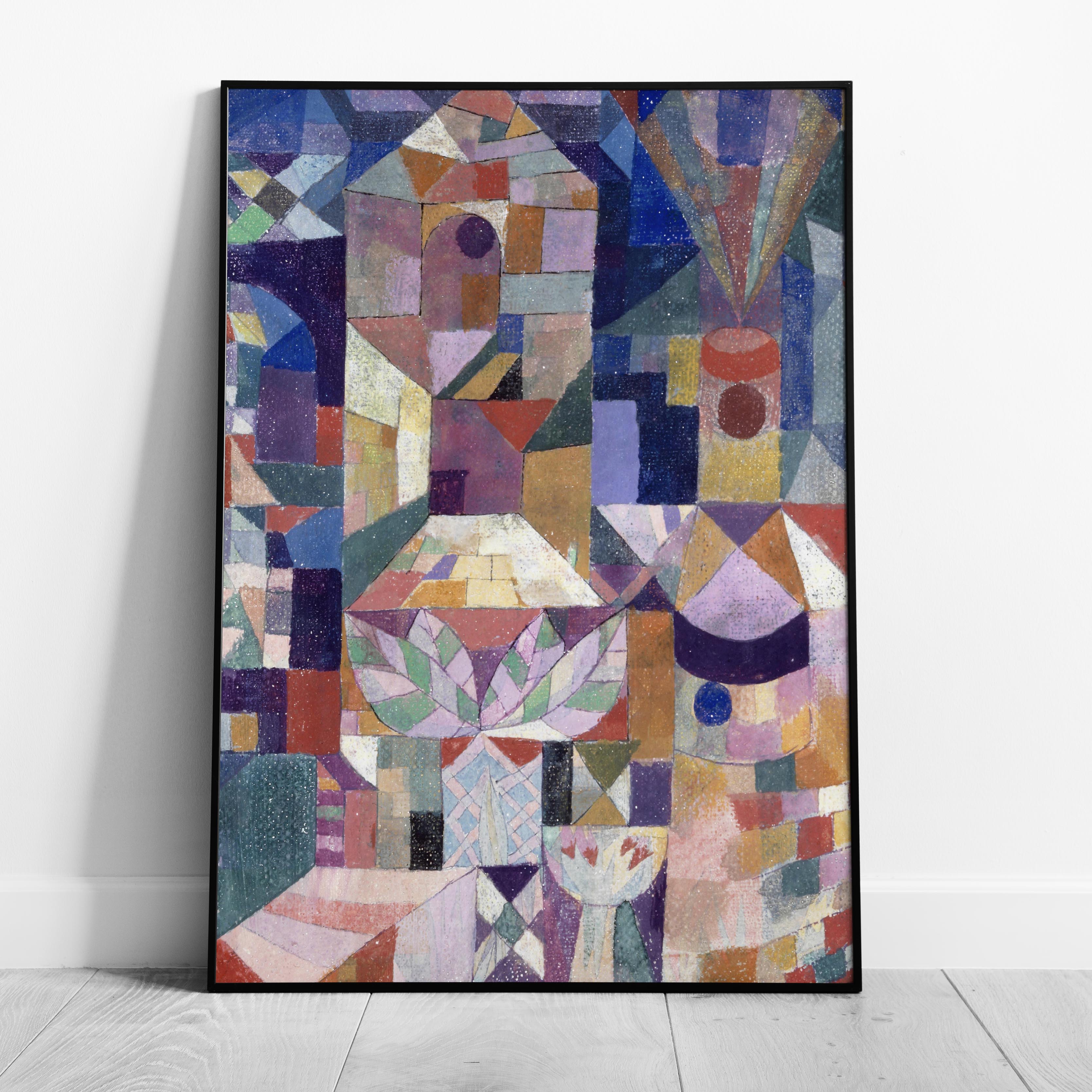 Burggarten - Paul Klee - Rolled Poster Wall Art Print | House Prints