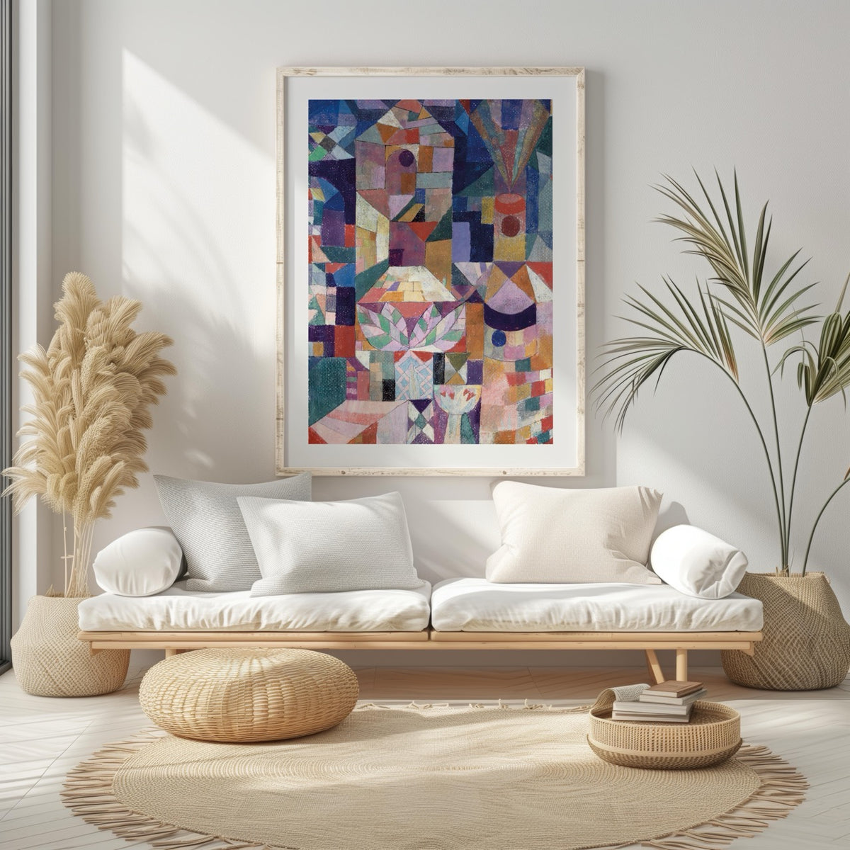Burggarten - Paul Klee - Rolled Poster Wall Art Print | House Prints