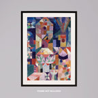 Burggarten - Paul Klee - Rolled Poster Wall Art Print | House Prints