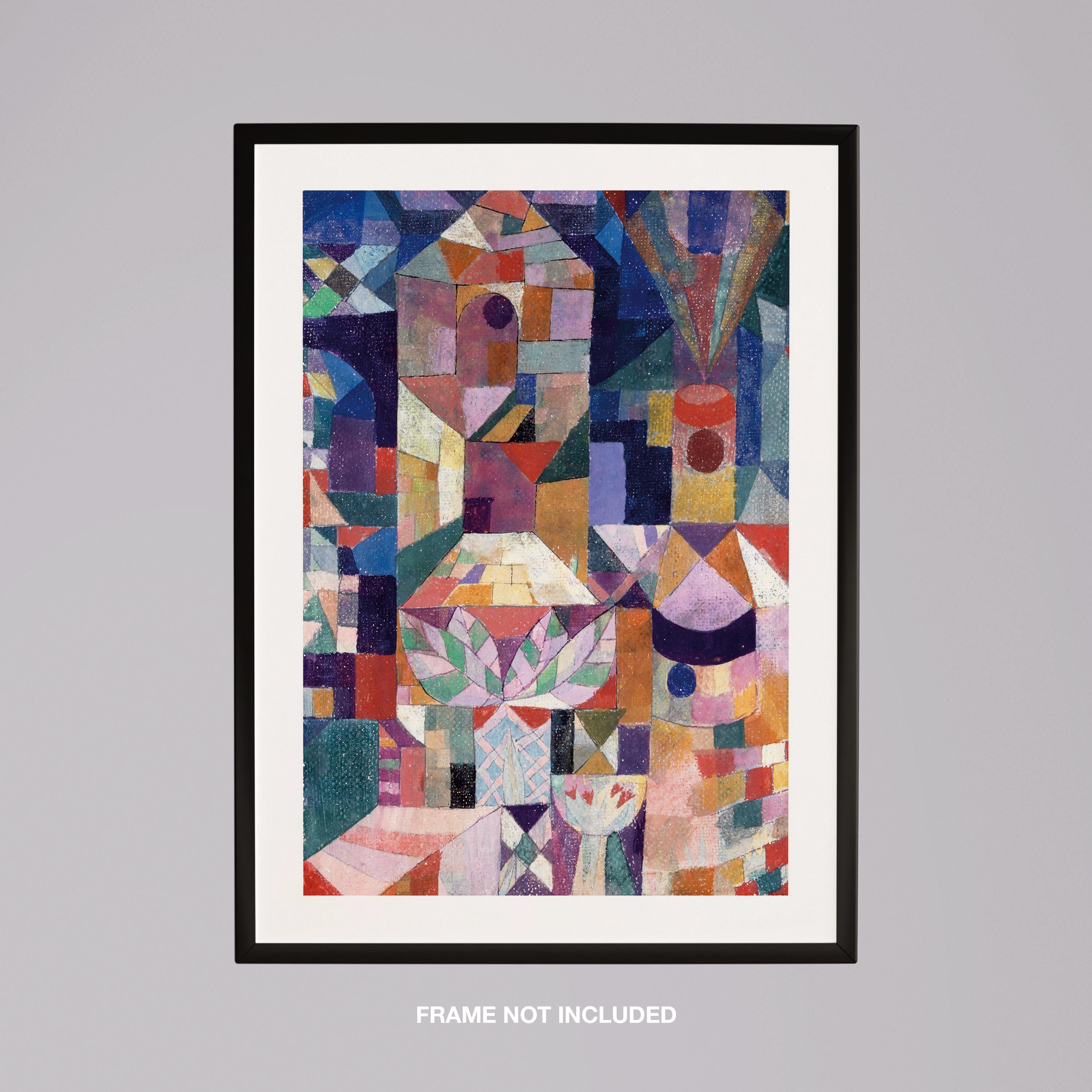 Burggarten - Paul Klee - Rolled Poster Wall Art Print | House Prints