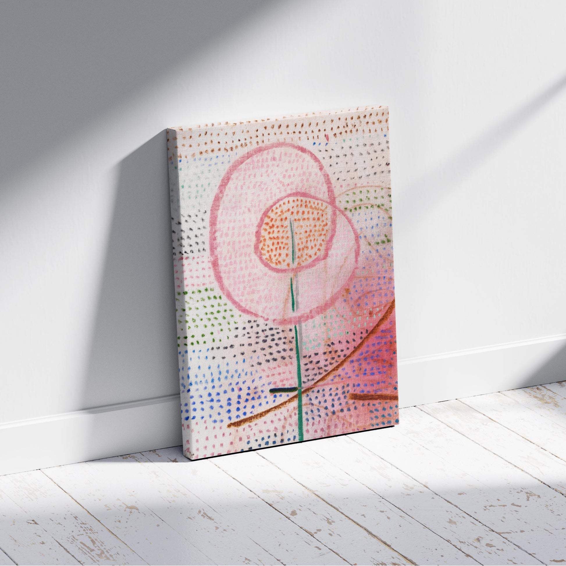 Blossoming - Paul Klee - Framed Canvas Wall Art Print - House Prints