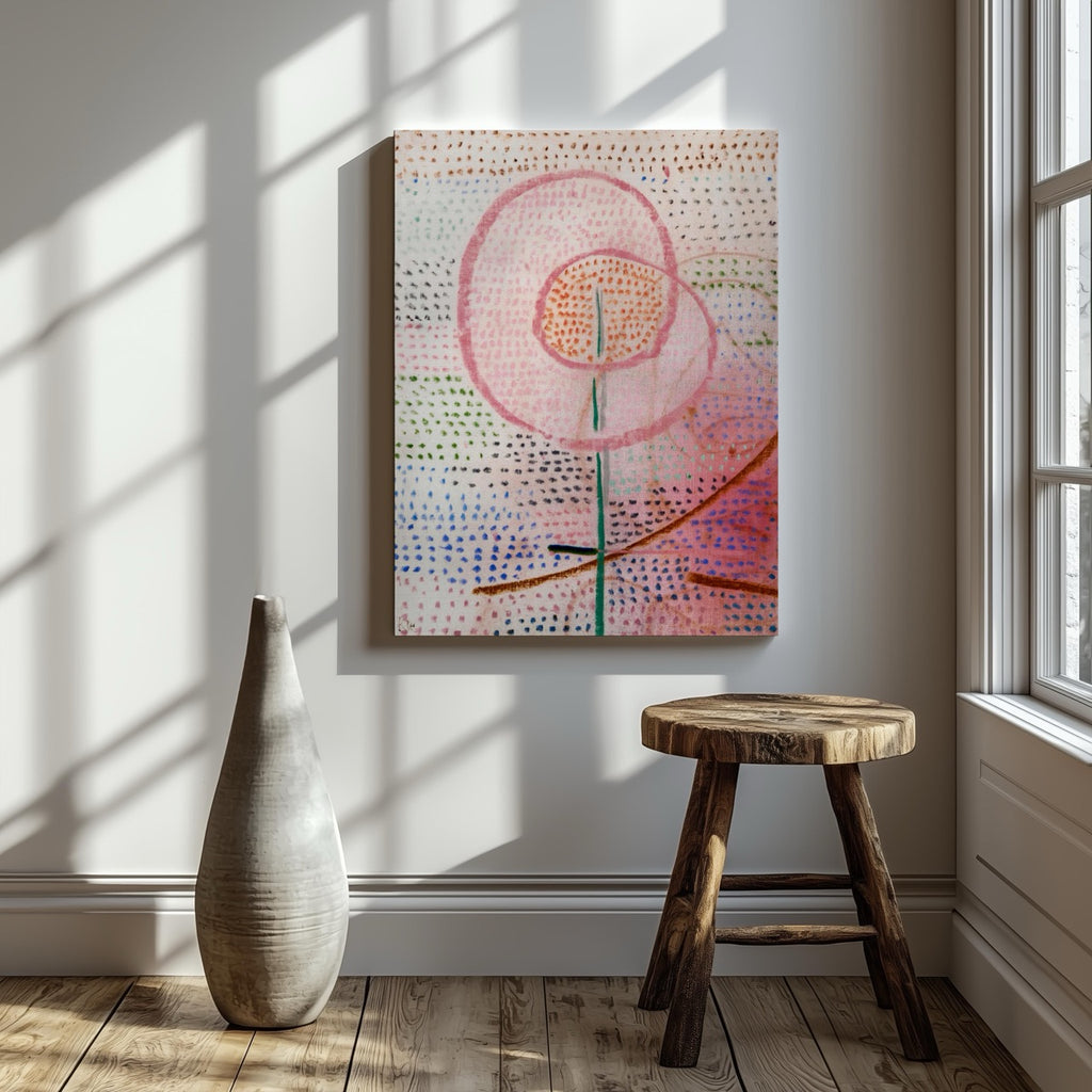 Blossoming - Paul Klee - Framed Canvas Wall Art Print | House Prints