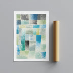 First House in a Settlement - Paul Klee - Rolled Poster Wall Art Print | House Prints
