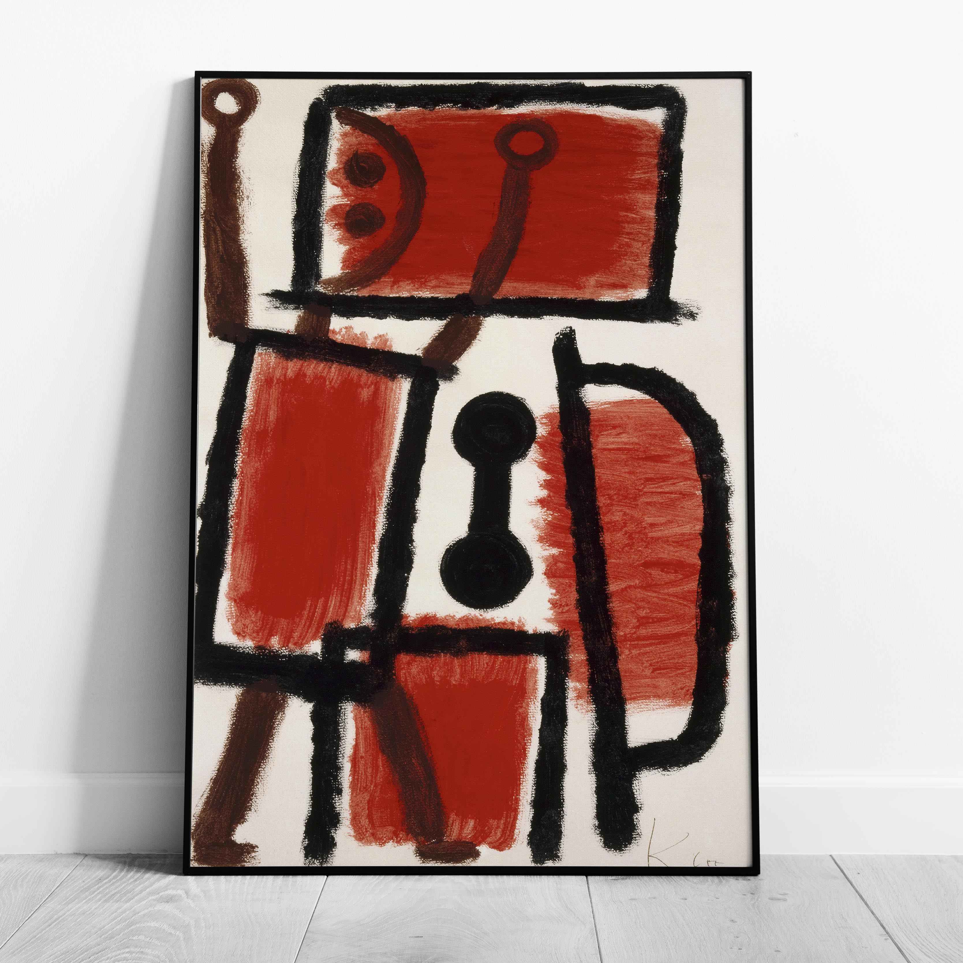 Locksmith - Paul Klee - Rolled Poster Wall Art Print | House Prints