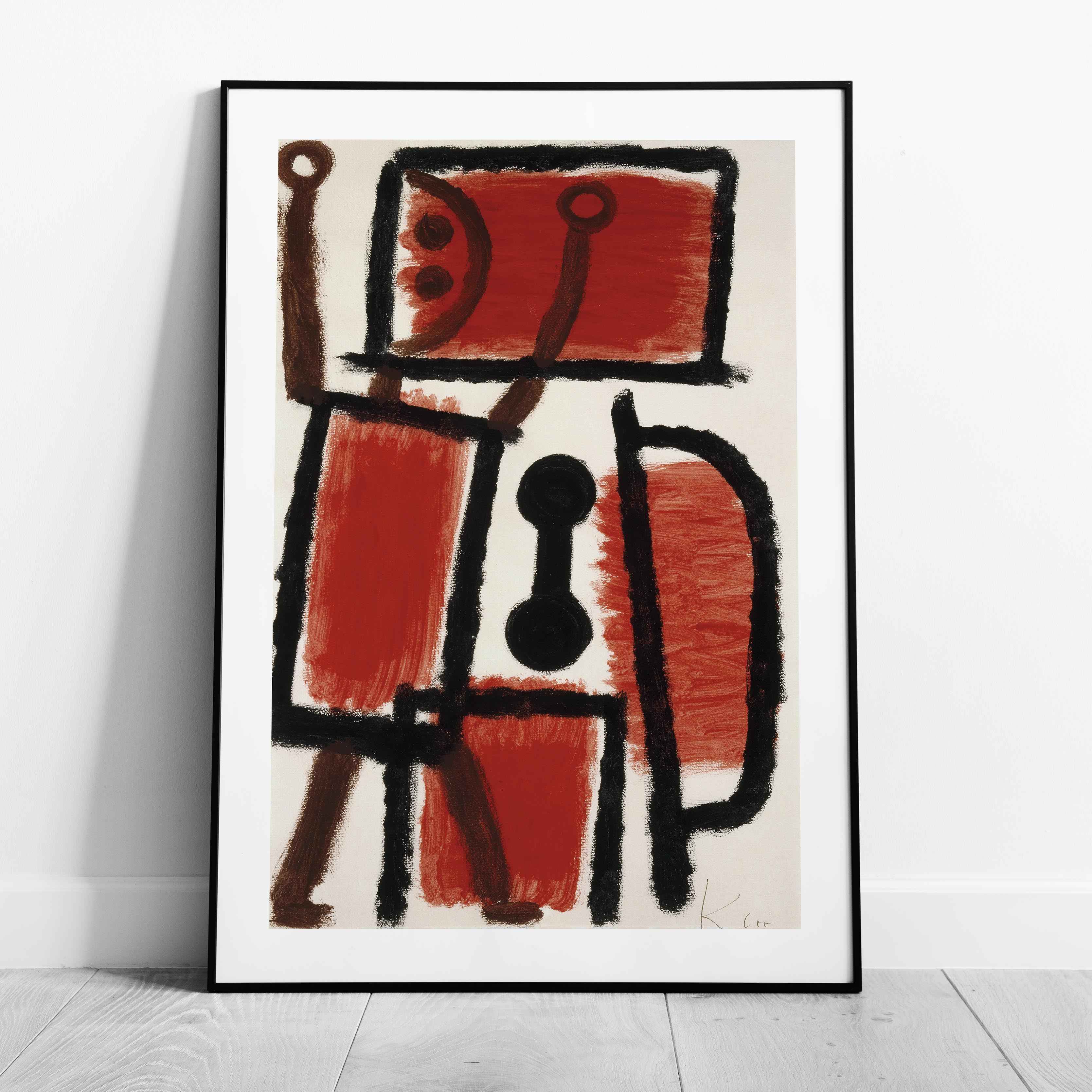 Locksmith - Paul Klee - Rolled Poster Wall Art Print | House Prints