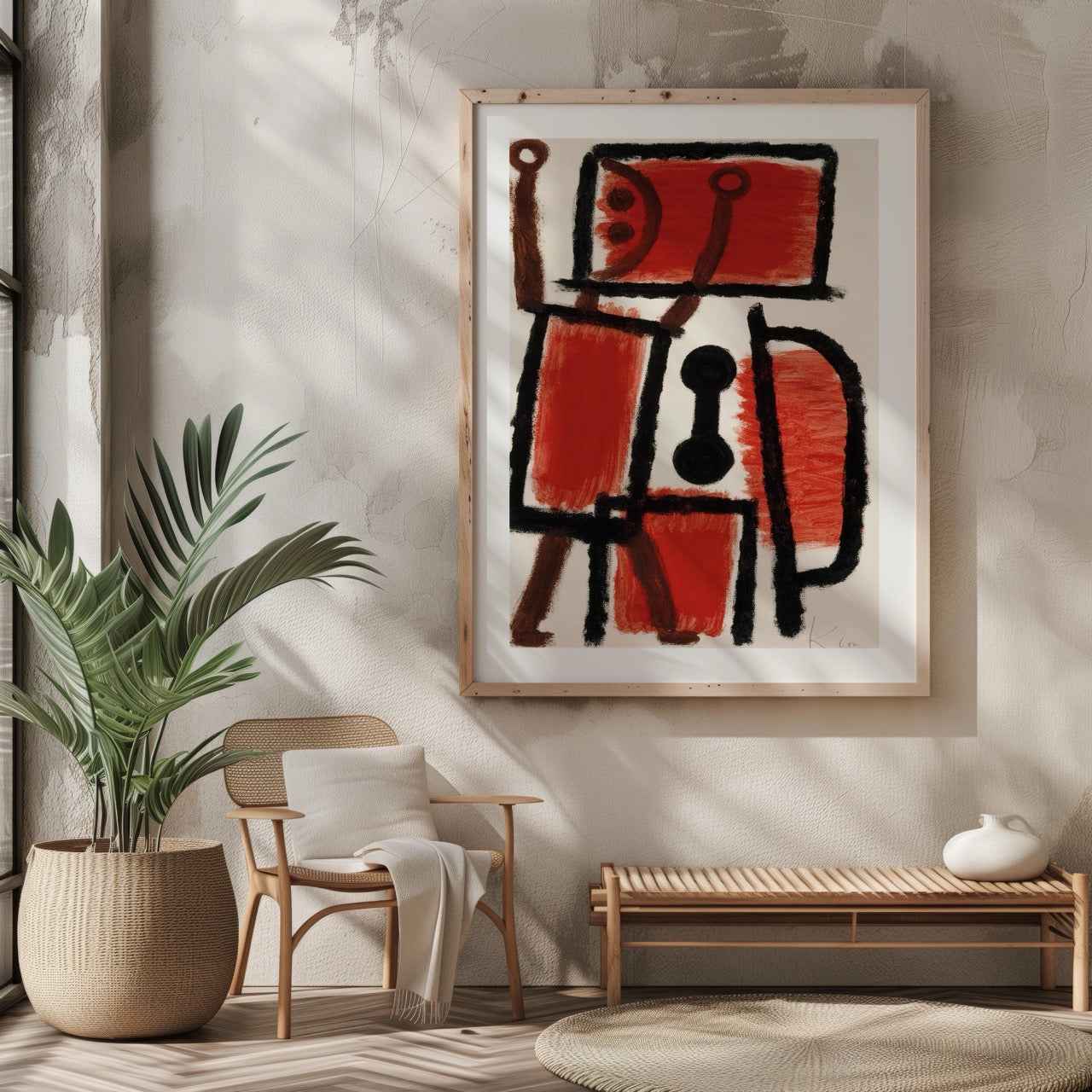 Locksmith - Paul Klee - Rolled Poster Wall Art Print | House Prints