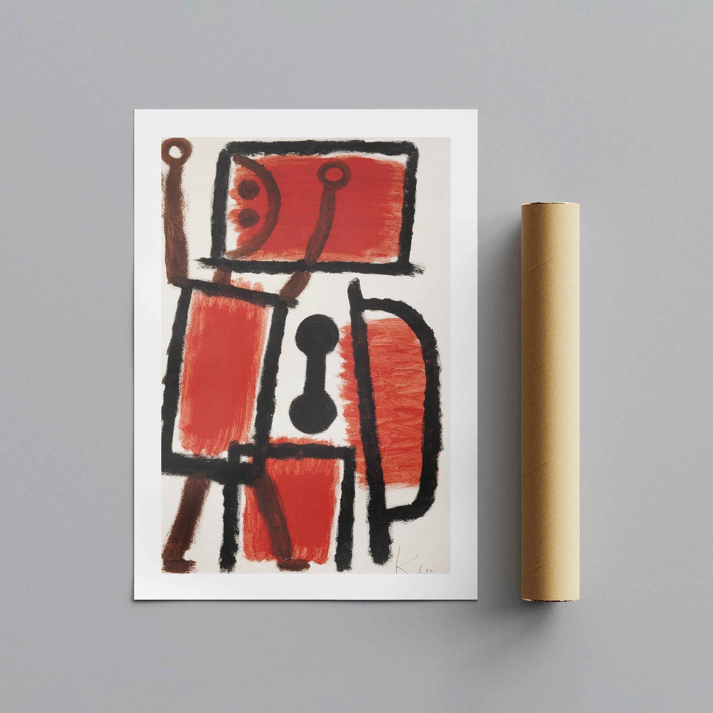 Locksmith - Paul Klee - Rolled Poster Wall Art Print | House Prints