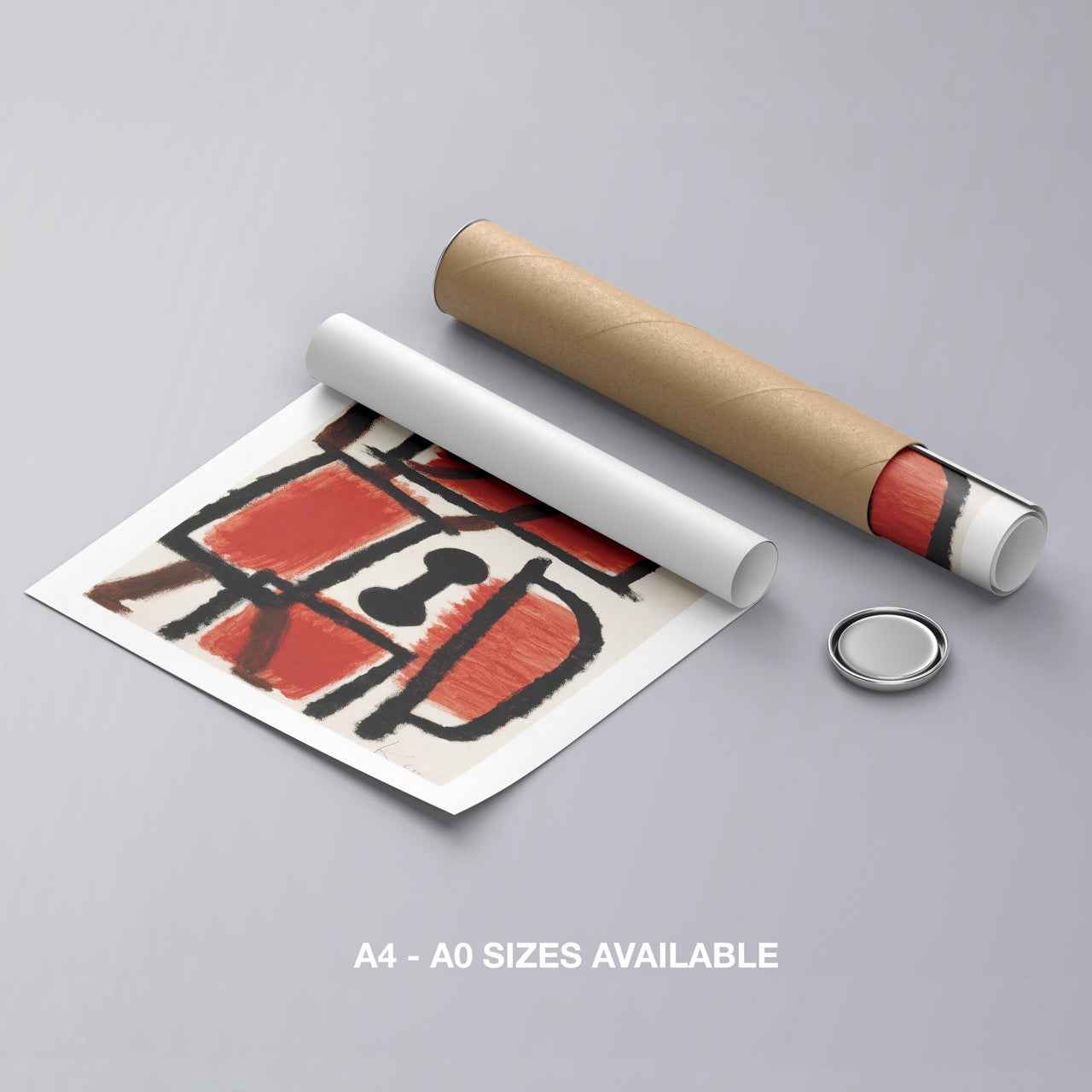 Locksmith - Paul Klee - Rolled Poster Wall Art Print | House Prints