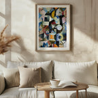 Composition with the Yellow Half-Moon and the Y - Paul Klee - Rolled Poster Wall Art Print | House Prints