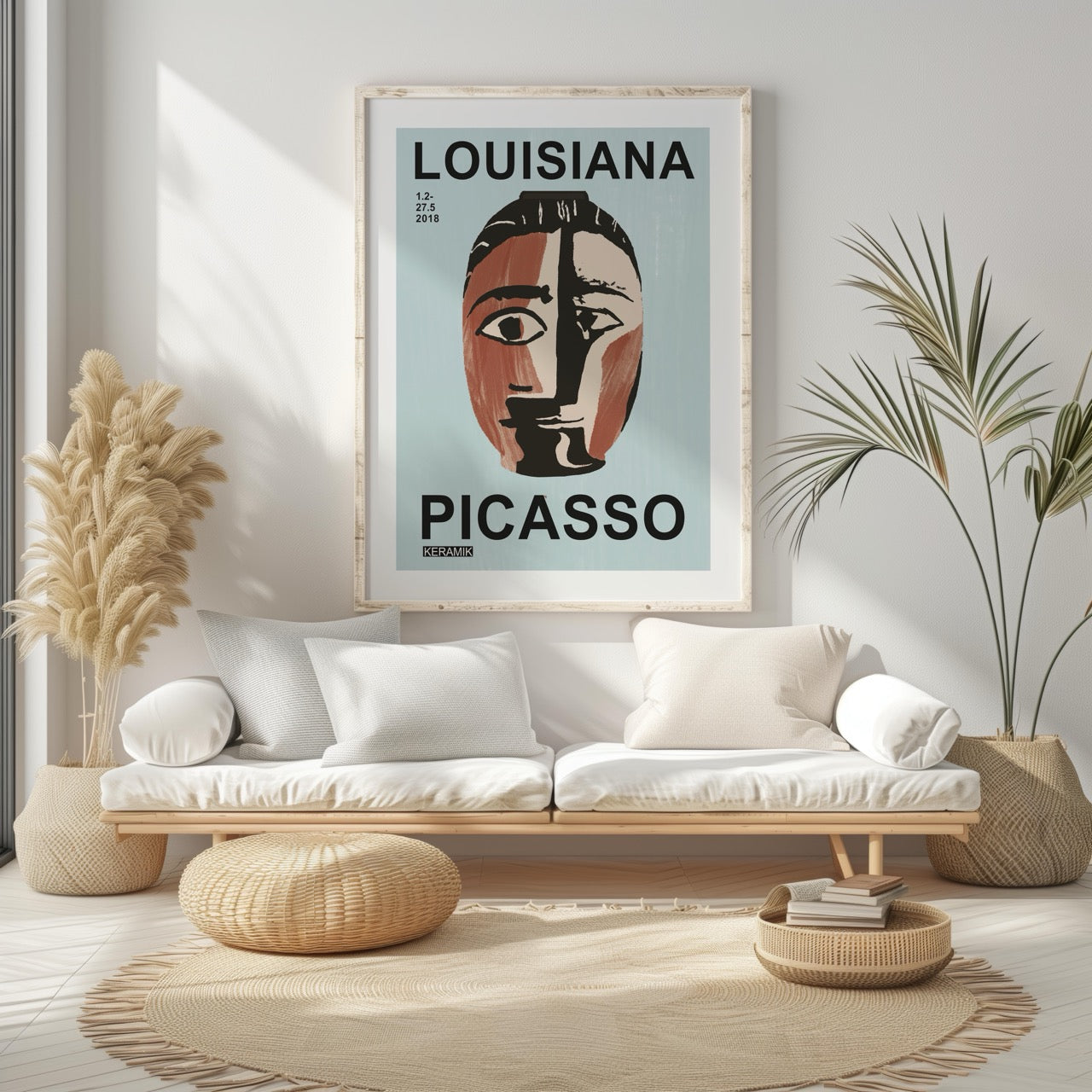 Head of a Woman (Tête de Femme) - Pablo Picaso - Rolled Poster Wall Art Print | House Prints