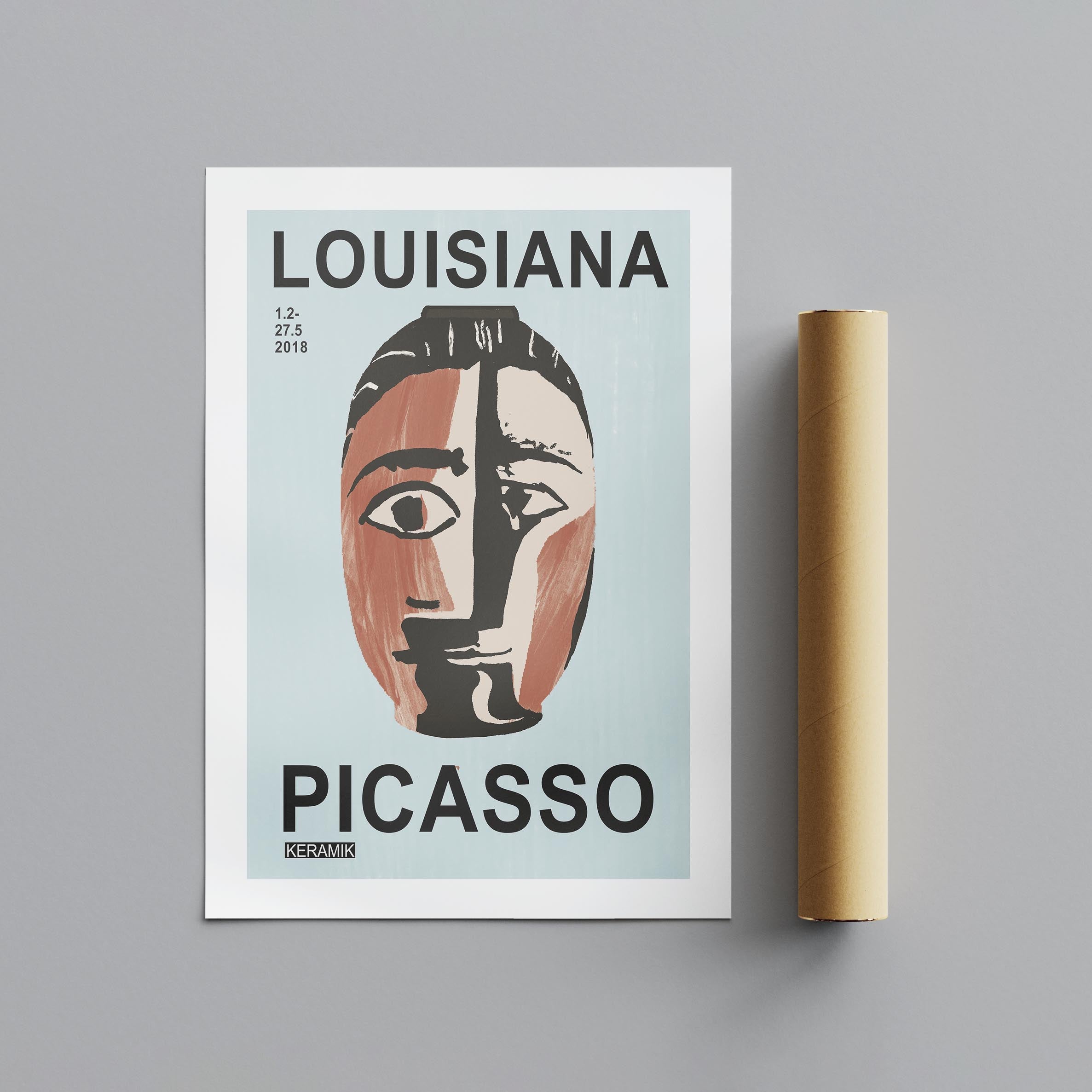Head of a Woman (Tête de Femme) - Pablo Picaso - Rolled Poster Wall Art Print | House Prints