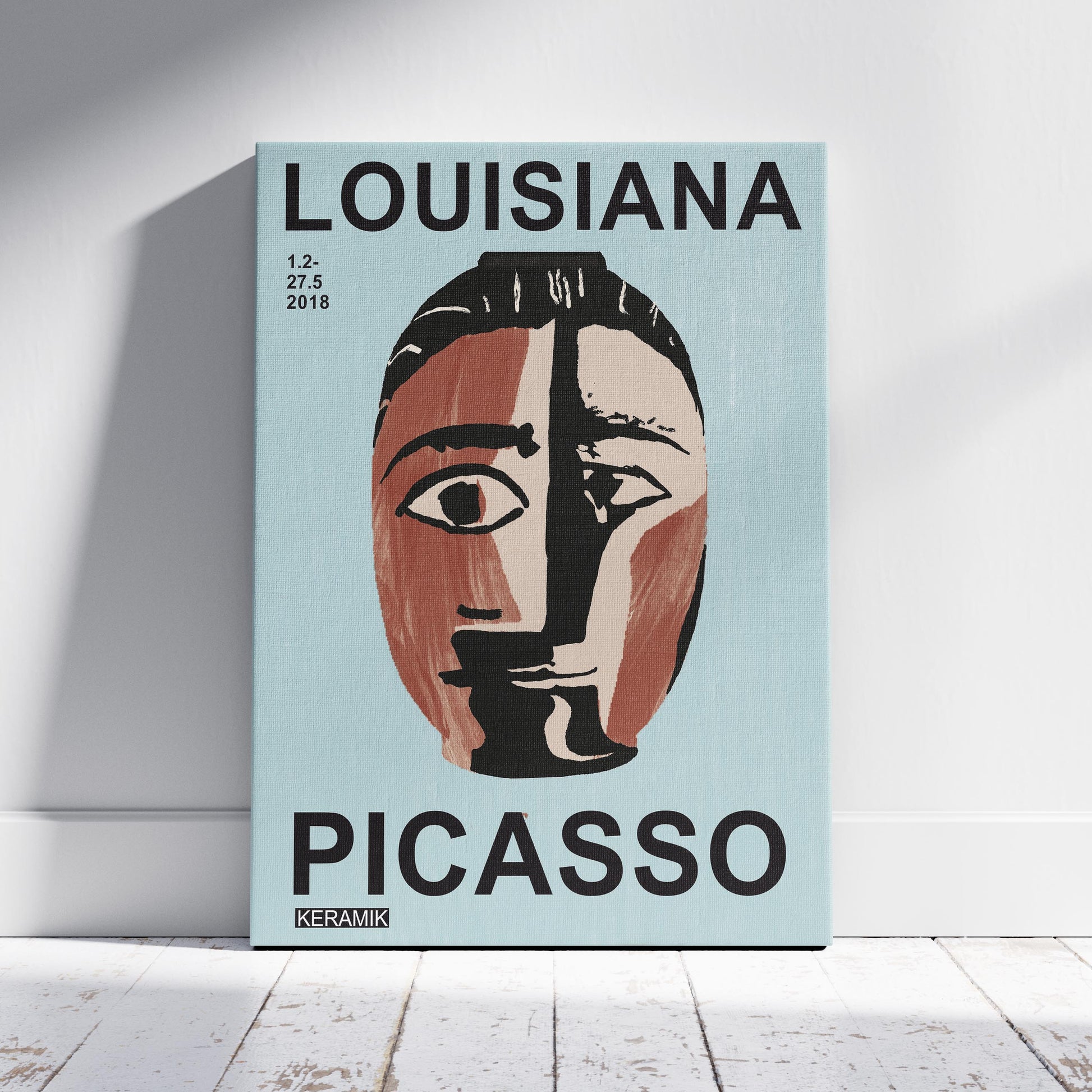 Head of a Woman (Tête de Femme) - Pablo Picaso - Framed Canvas Wall Art Print - House Prints