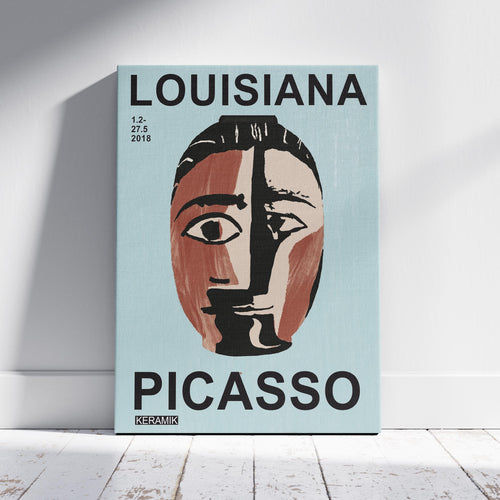 Head of a Woman (Tête de Femme) - Pablo Picaso - Framed Canvas Wall Art Print | House Prints