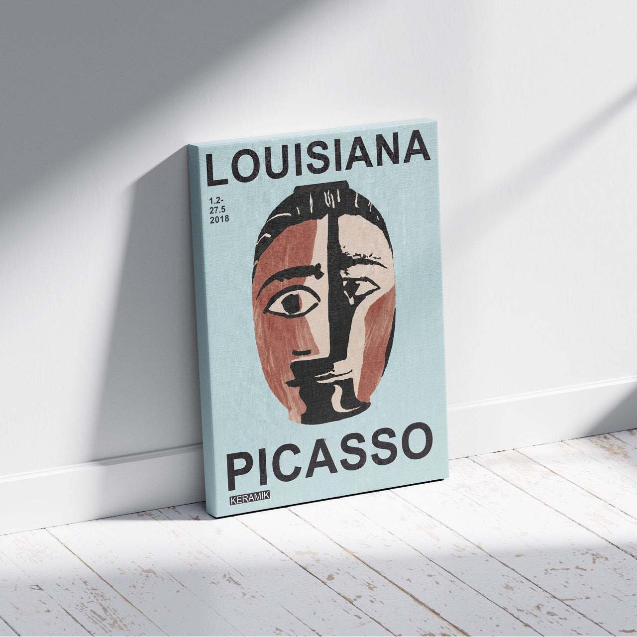 Head of a Woman (Tête de Femme) - Pablo Picaso - Framed Canvas Wall Art Print - House Prints