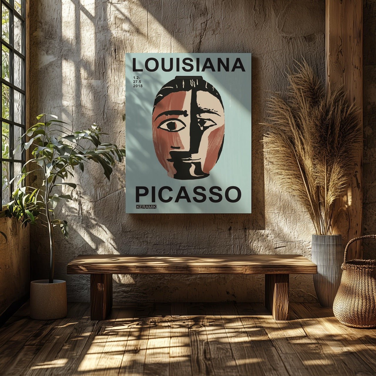 Head of a Woman (Tête de Femme) - Pablo Picaso - Framed Canvas Wall Art Print - House Prints
