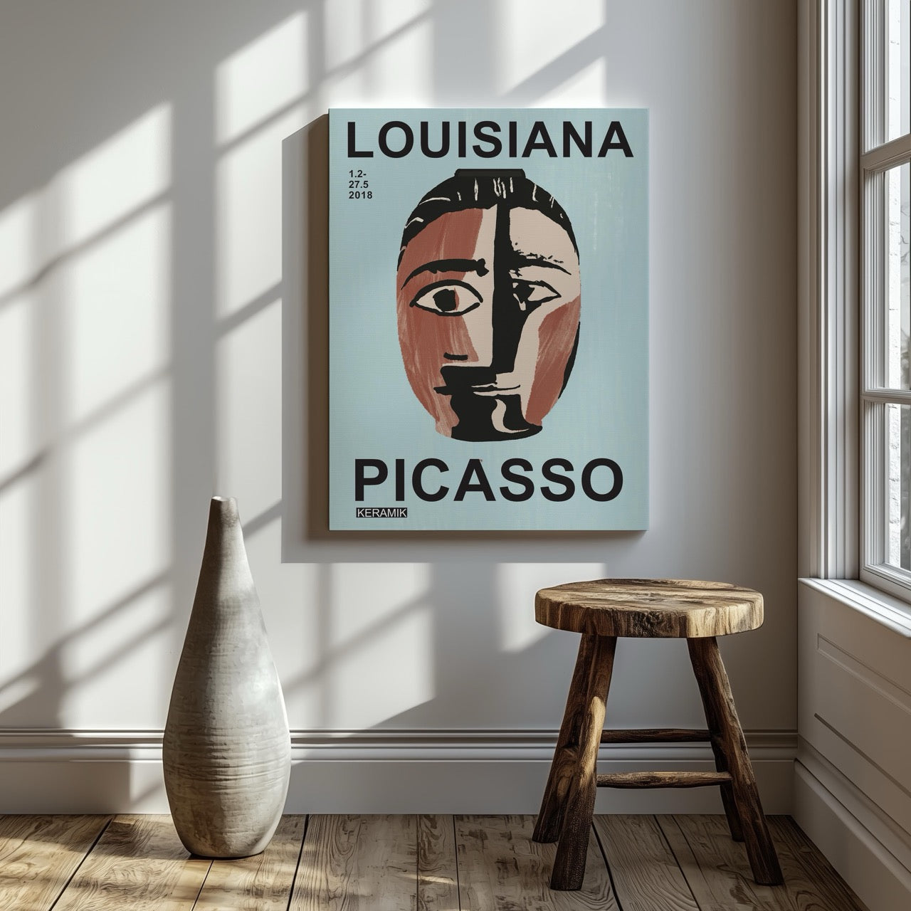 Head of a Woman (Tête de Femme) - Pablo Picaso - Framed Canvas Wall Art Print - House Prints