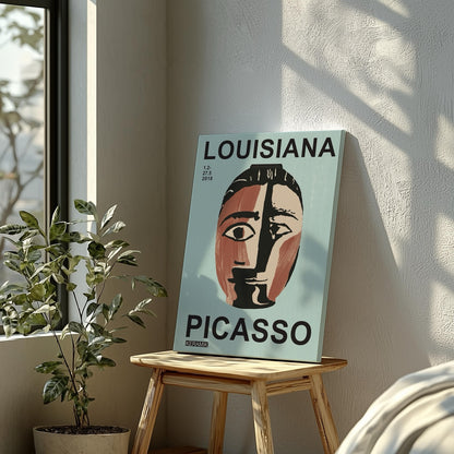 Head of a Woman (Tête de Femme) - Pablo Picaso - Framed Canvas Wall Art Print - House Prints