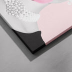 Pink Bubblegum Classic Audrey Hepburn Pop Icon - Framed Canvas Wall Art Print
