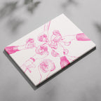 Pink Cheers to Good Times - Framed Canvas Wall Art Print | House Prints