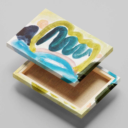 Pond in Sunlight - Arthur Dove - Framed Canvas Wall Art Print | House Prints