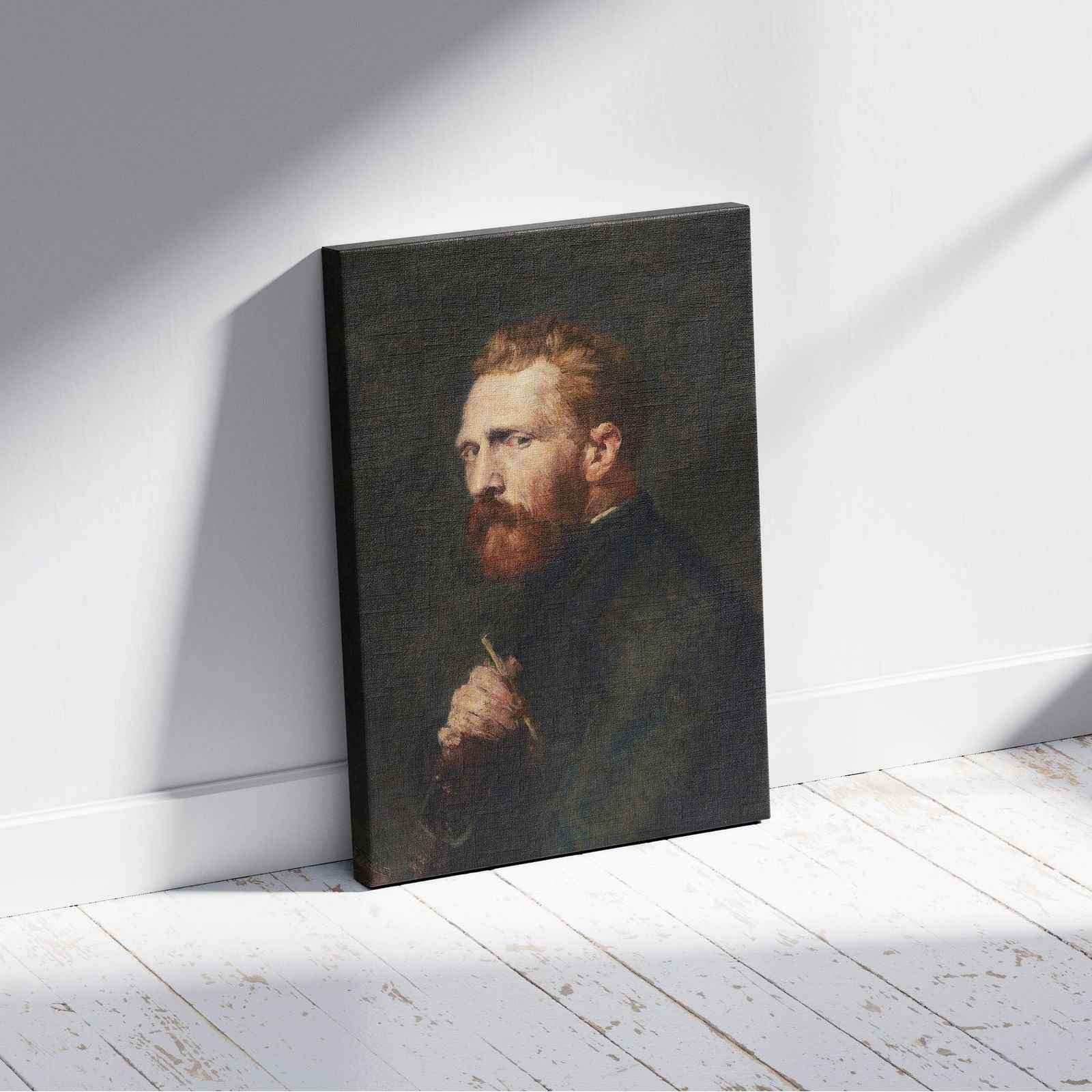 Portrait of Vincent van Gogh - John Russell - Framed Canvas Wall Art Print | House Prints