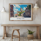 Quebec Canada World Travel Cityscape - Rolled Poster Wall Art Print | House Prints