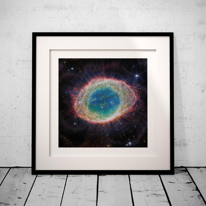 Ring Nebula Cosmos Space Hubble Telescope - Rolled Poster Wall Art Print - House Prints