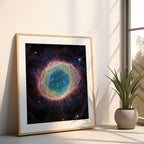 Ring Nebula Cosmos Space Hubble Telescope - Rolled Poster Wall Art Print | House Prints
