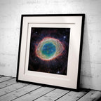 Ring Nebula Cosmos Space Hubble Telescope - Rolled Poster Wall Art Print | House Prints