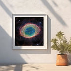 Ring Nebula Cosmos Space Hubble Telescope - Rolled Poster Wall Art Print | House Prints