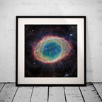 Ring Nebula Cosmos Space Hubble Telescope - Rolled Poster Wall Art Print | House Prints