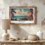 Tropical St. Barth Beach World Travel - Rolled Poster Wall Art Print | House Prints