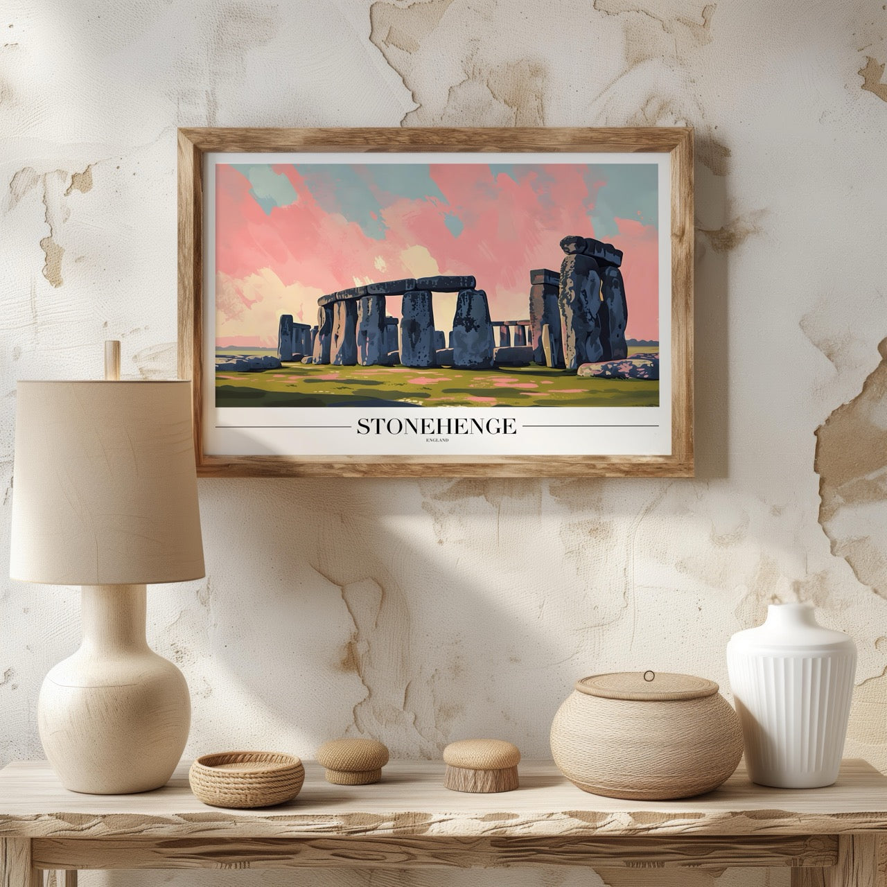 Stonehenge England Landmark World Travel - Rolled Poster Wall Art Print - House Prints