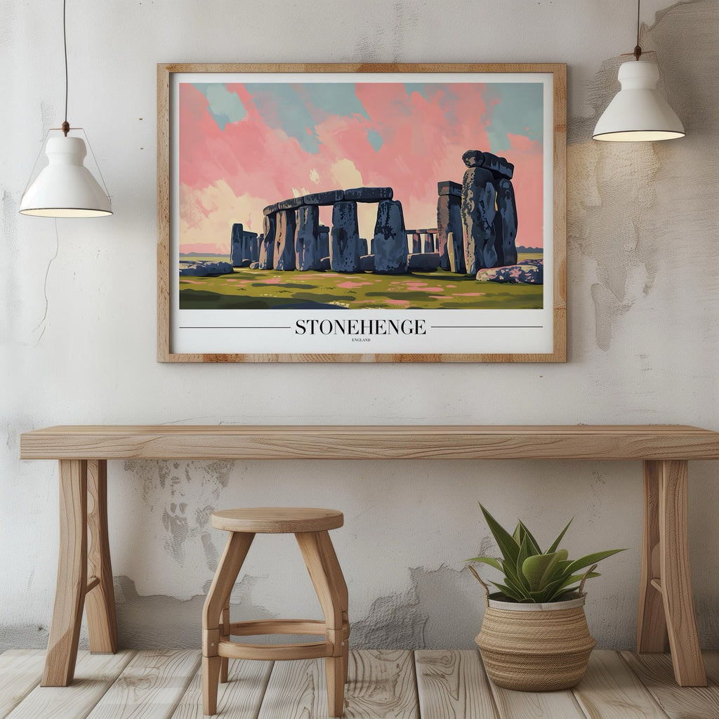 Stonehenge England Landmark World Travel - Rolled Poster Wall Art Print | House Prints