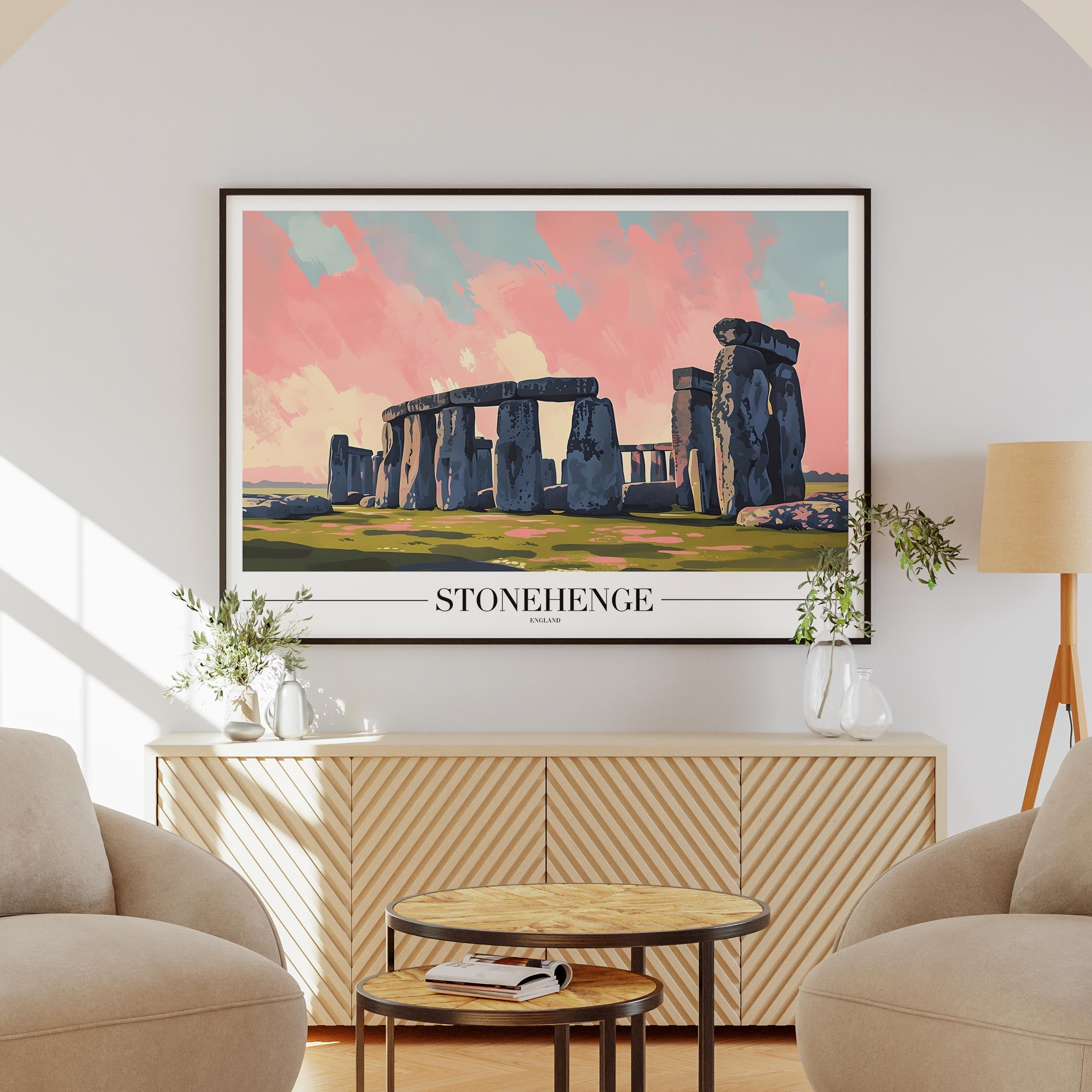 Stonehenge England Landmark World Travel - Rolled Poster Wall Art Print | House Prints