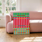 Stripe Hype 1 - Seta Zakian - Framed Canvas Wall Art Print | House Prints