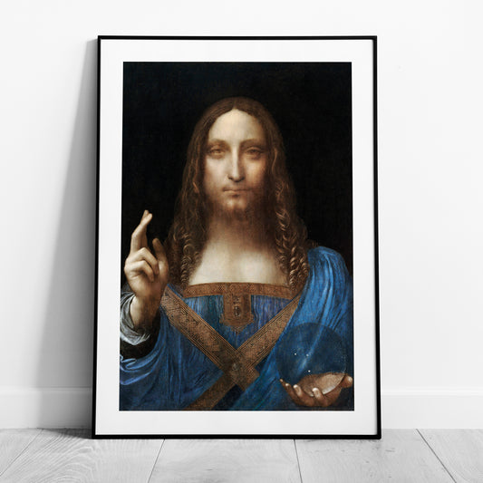 Salvator Mundi - Leonardo da Vinci - Rolled Poster Wall Art Print - House Prints