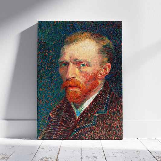 Self Portrait - Vincent van Gogh - Framed Canvas Wall Art Print - House Prints